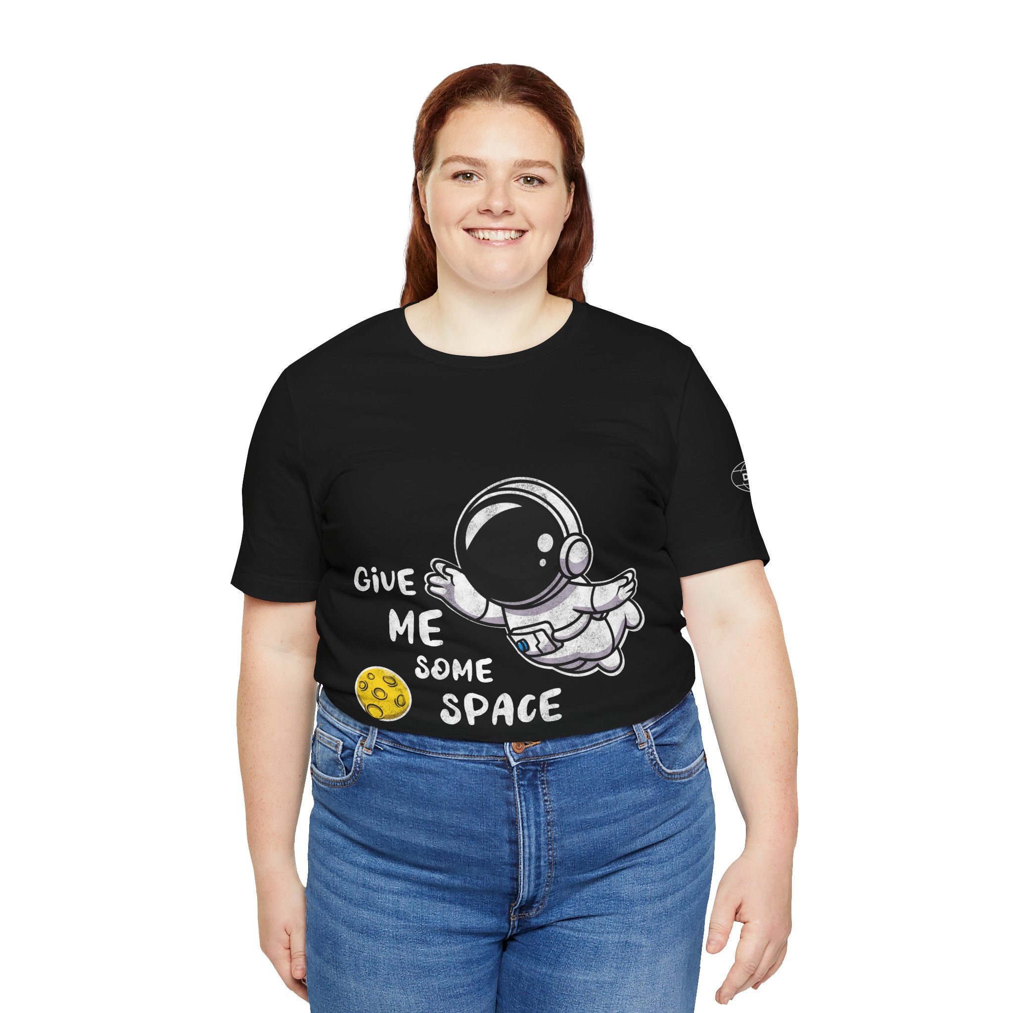 Astronaut Graphic Tee — 'Give Me Space' Cute Space-themed T-Shirt