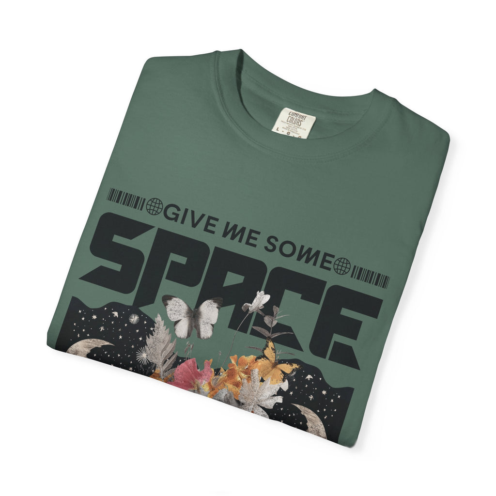 Give Me Some Space Graphic T-Shirt — Vintage Cosmic Collage Tee