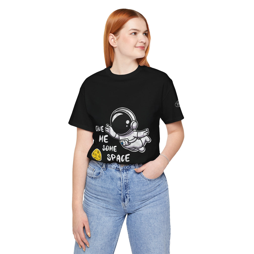 Astronaut Graphic Tee — 'Give Me Space' Cute Space-themed T-Shirt