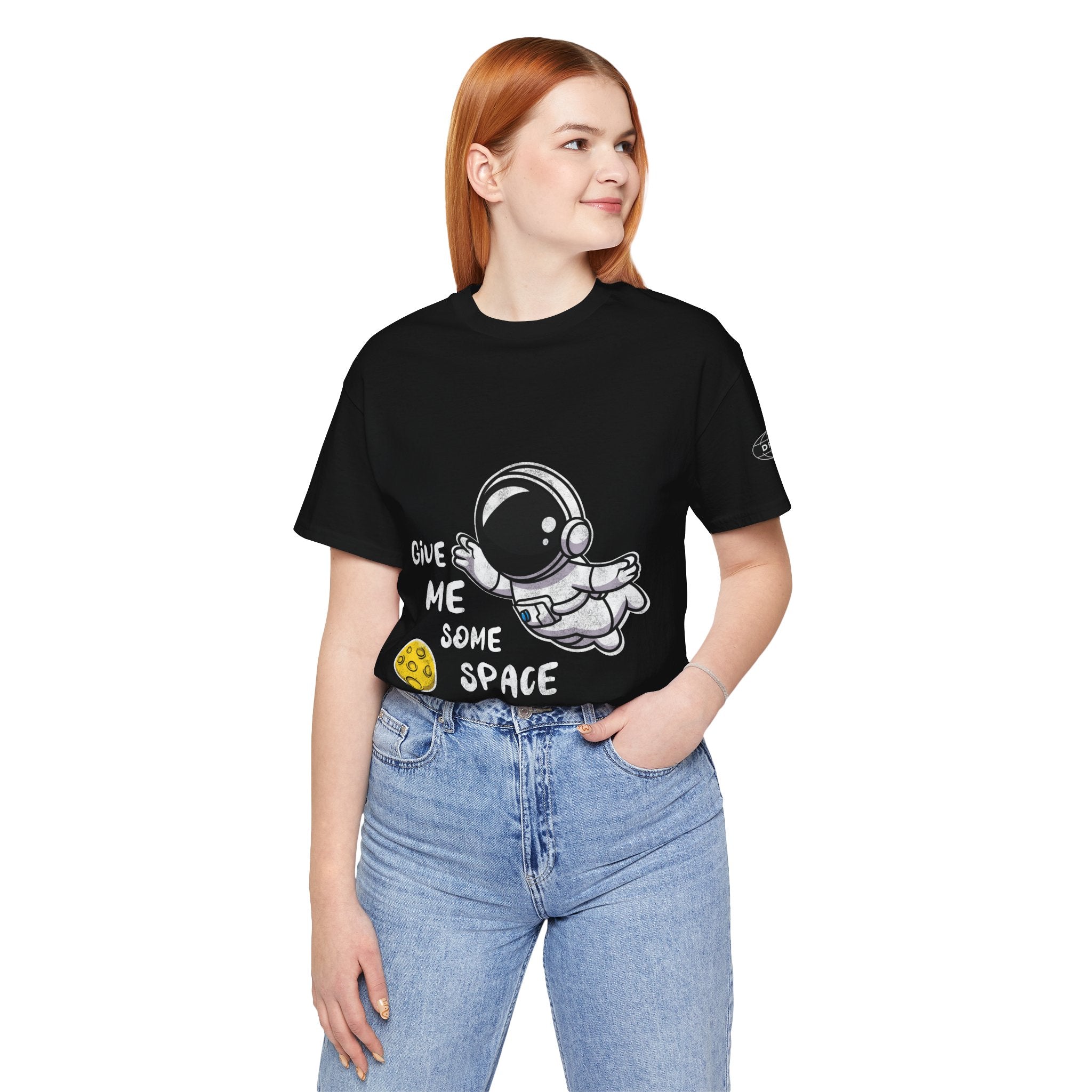Astronaut Graphic Tee — 'Give Me Space' Cute Space-themed T-Shirt