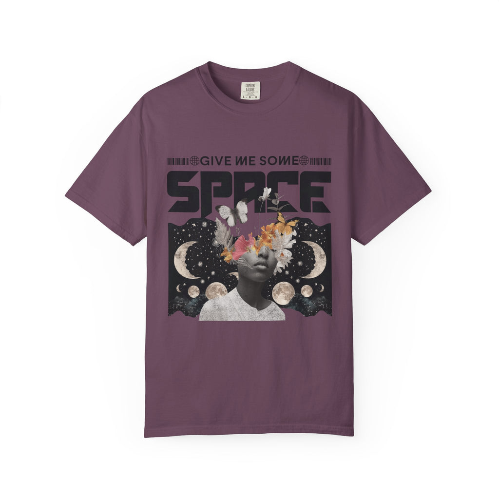 Give Me Some Space Graphic T-Shirt — Vintage Cosmic Collage Tee