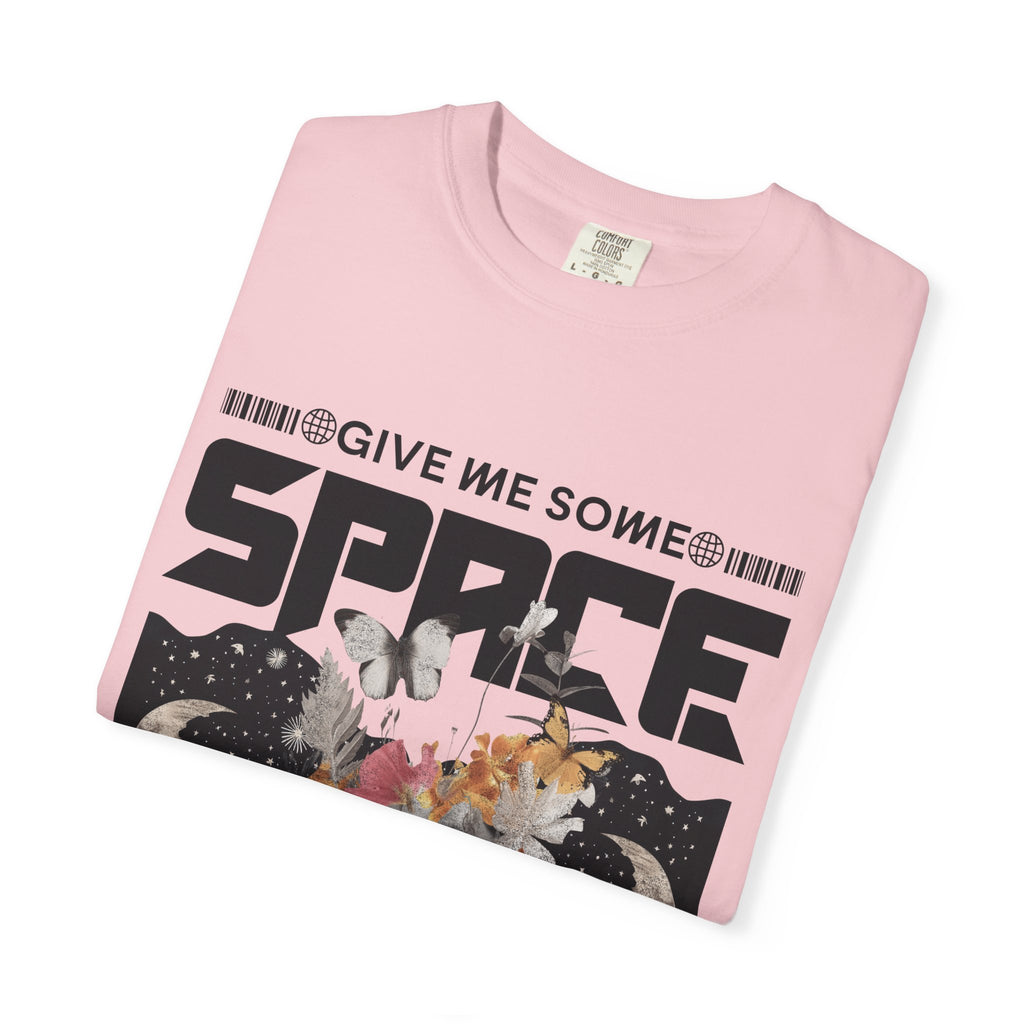 Give Me Some Space Graphic T-Shirt — Vintage Cosmic Collage Tee