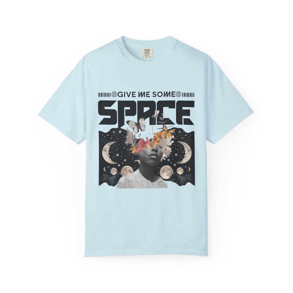 Give Me Some Space Graphic T-Shirt — Vintage Cosmic Collage Tee