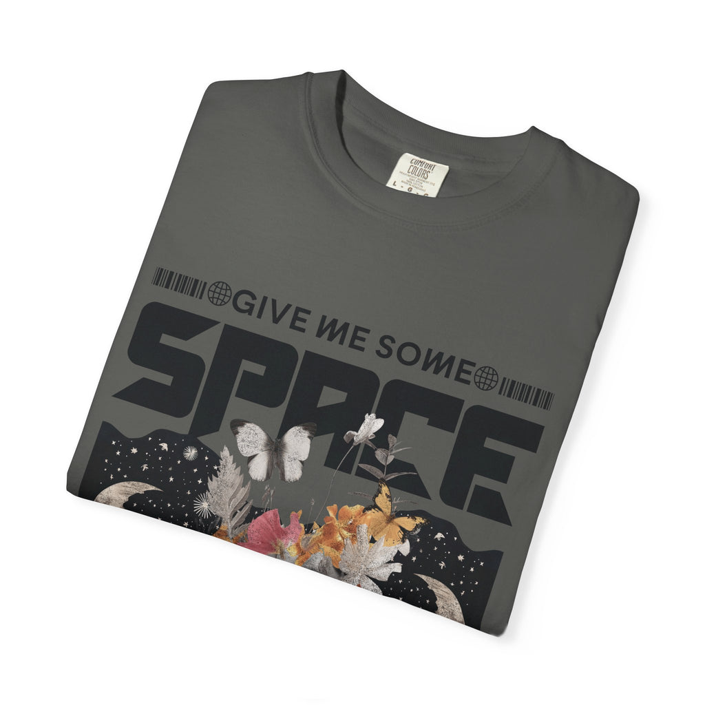 Give Me Some Space Graphic T-Shirt — Vintage Cosmic Collage Tee