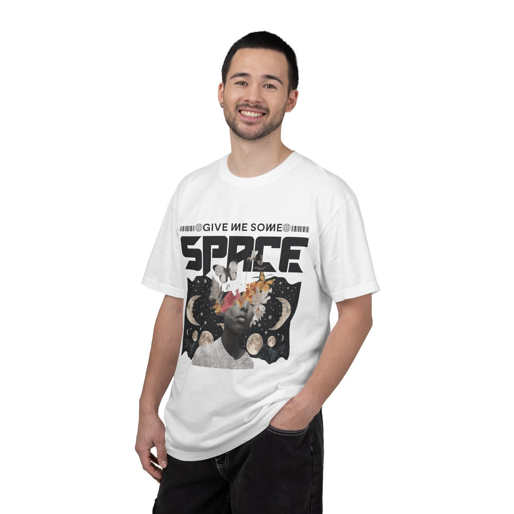 Give Me Some Space Graphic T-Shirt — Vintage Cosmic Collage Tee