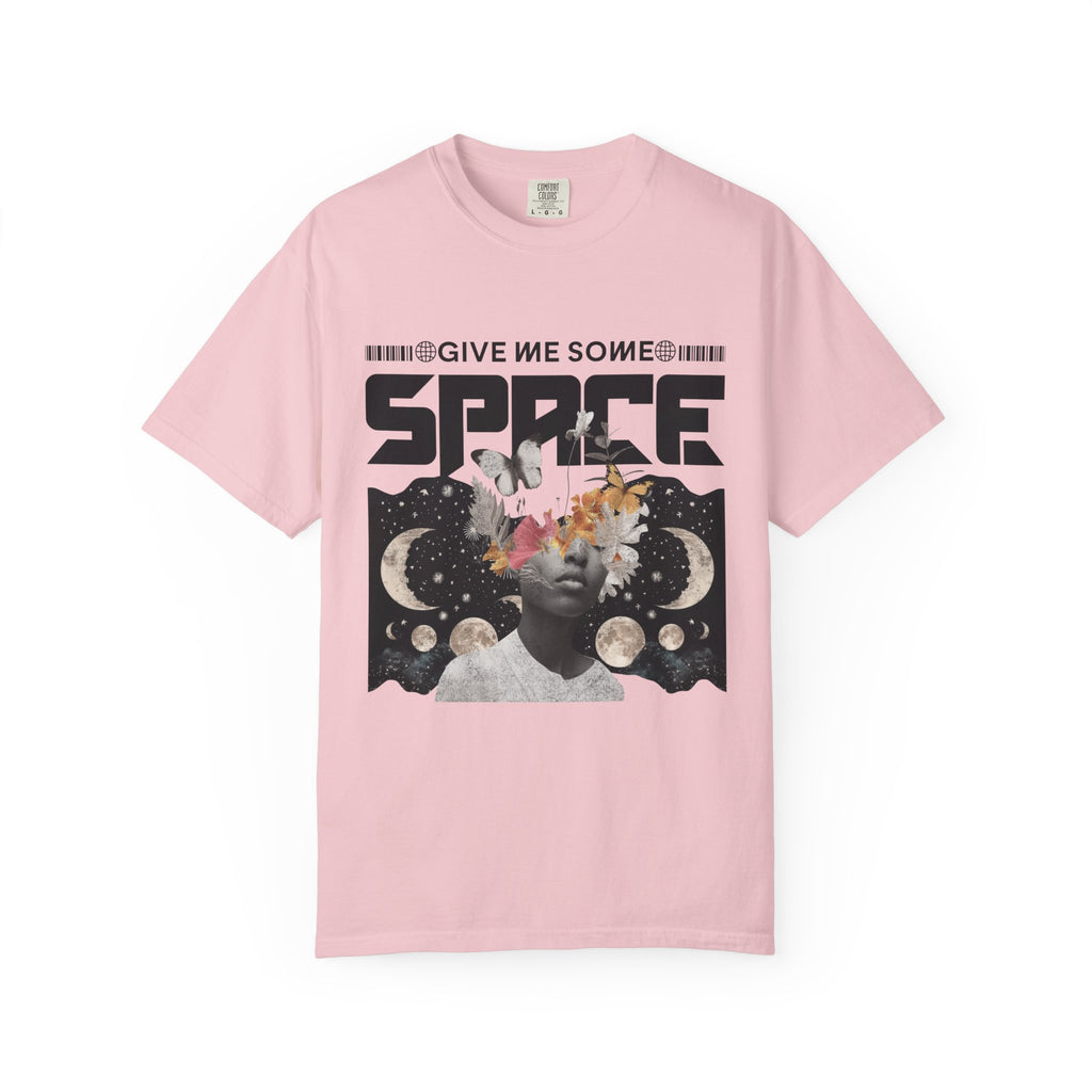 Give Me Some Space Graphic T-Shirt — Vintage Cosmic Collage Tee