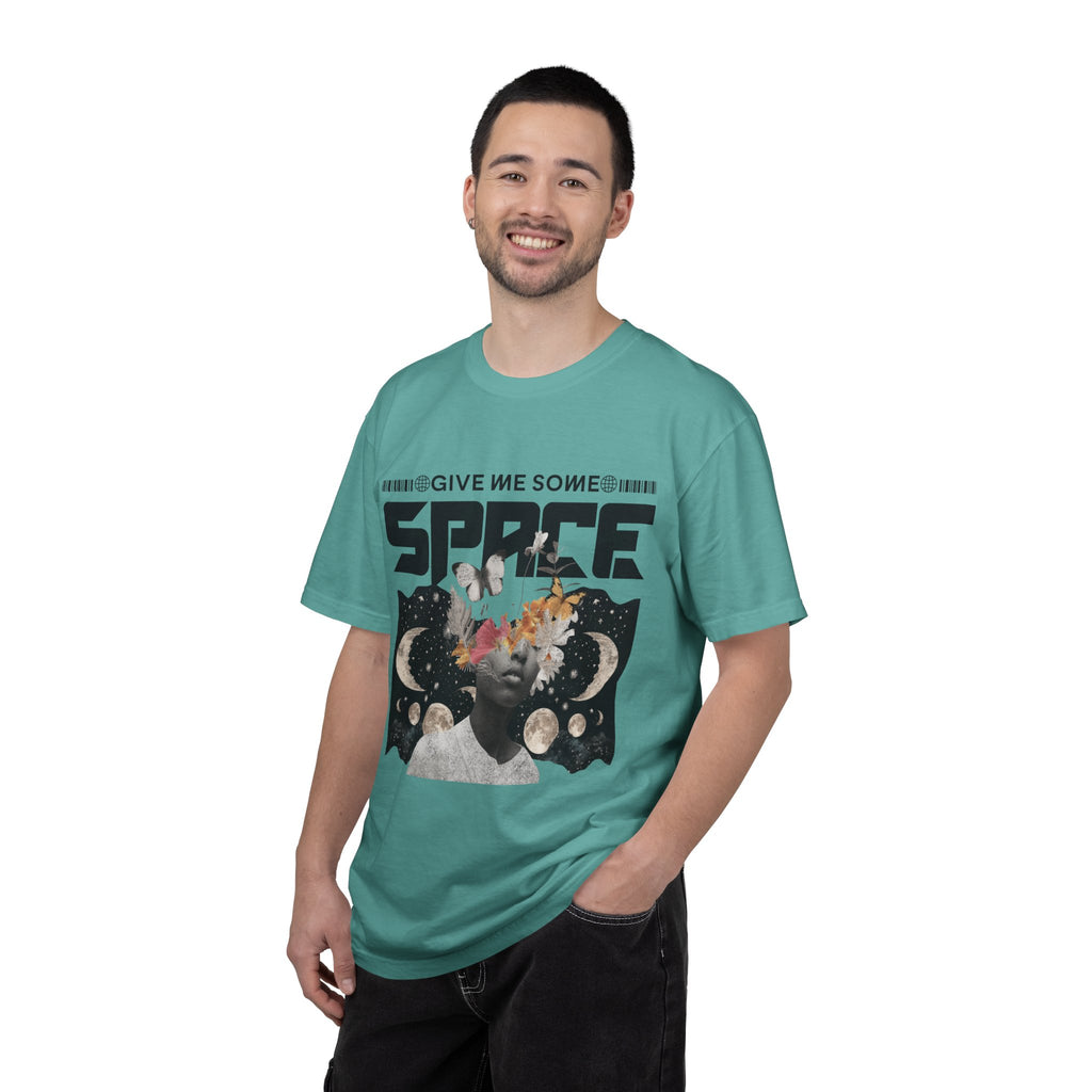 Give Me Some Space Graphic T-Shirt — Vintage Cosmic Collage Tee