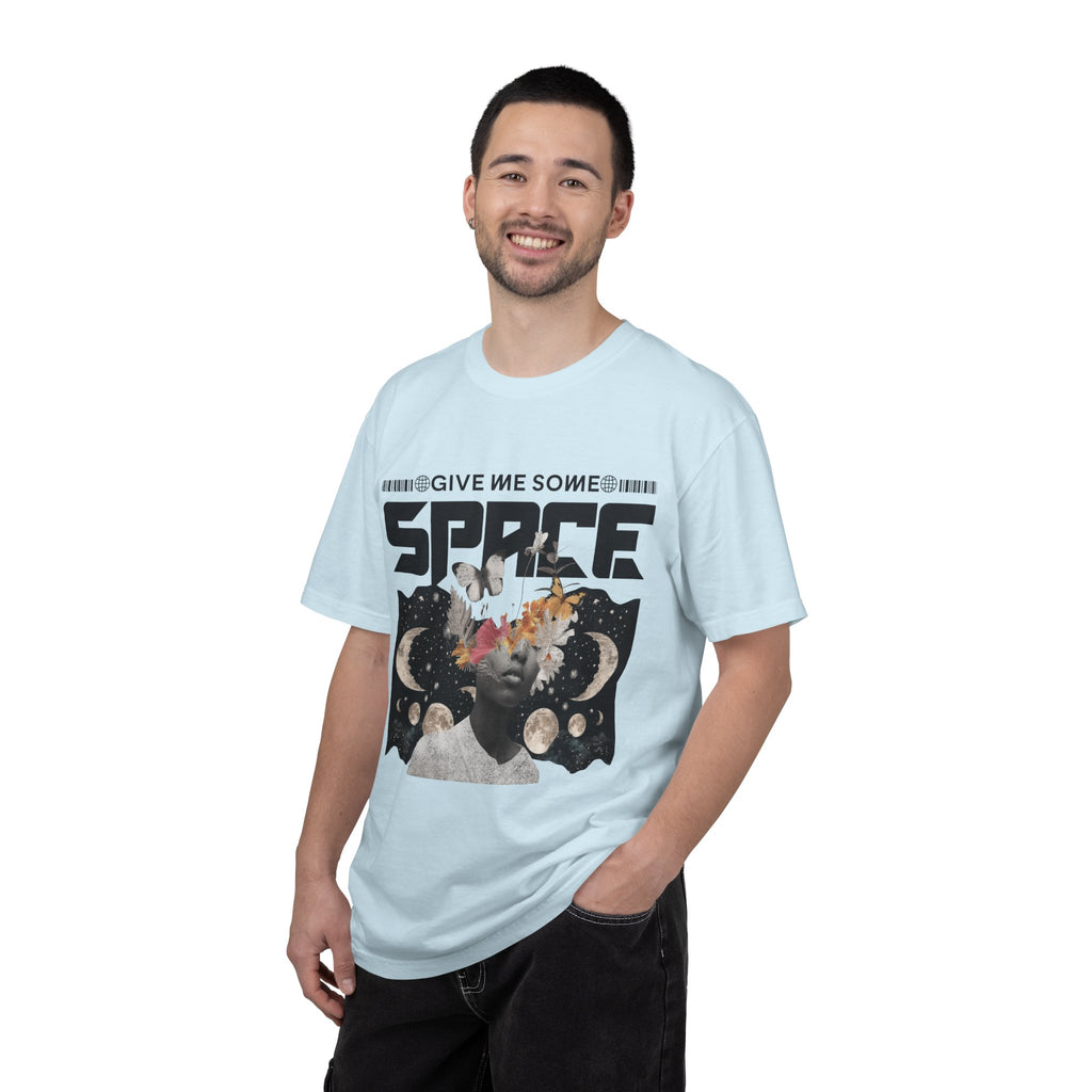 Give Me Some Space Graphic T-Shirt — Vintage Cosmic Collage Tee