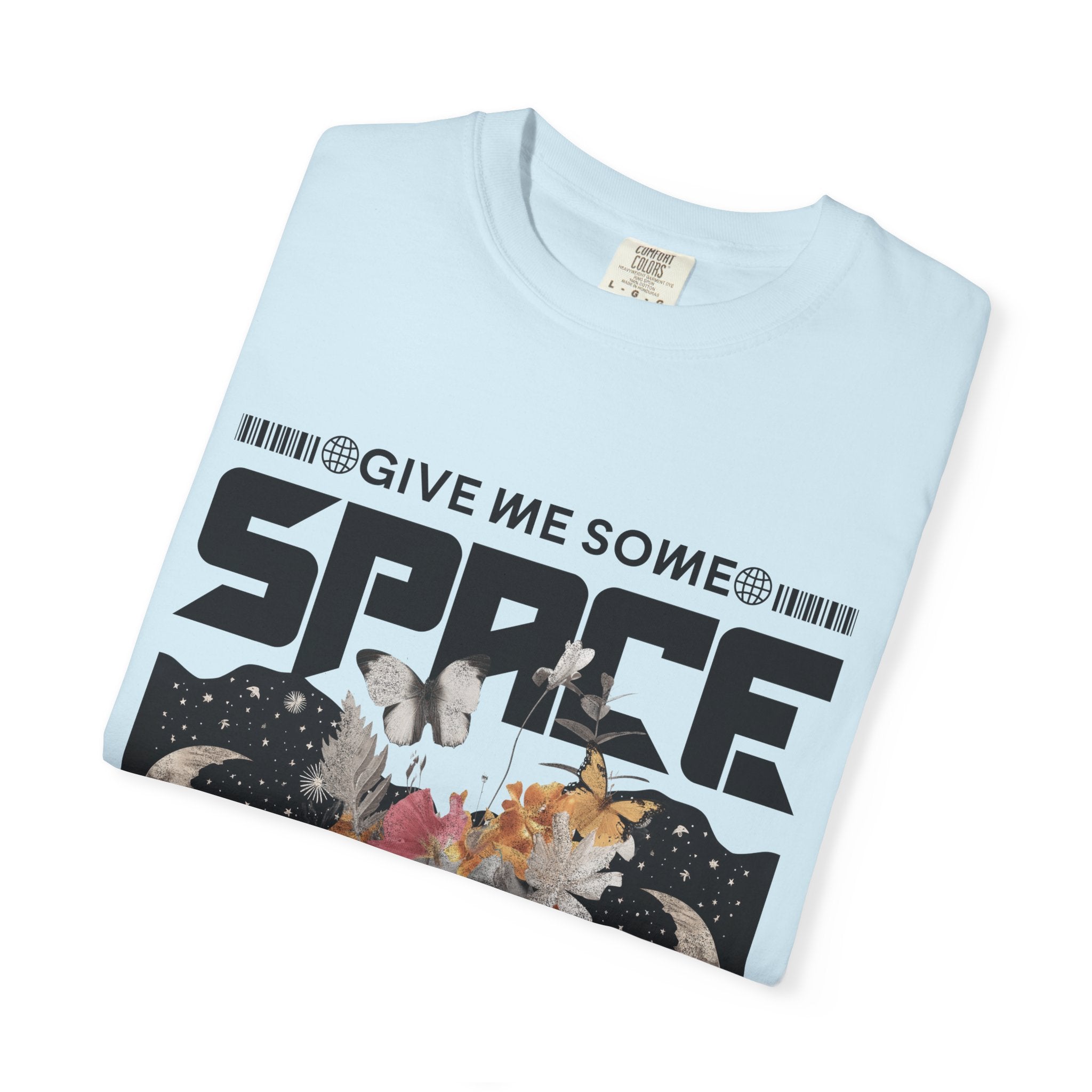 Give Me Some Space Graphic T-Shirt — Vintage Cosmic Collage Tee